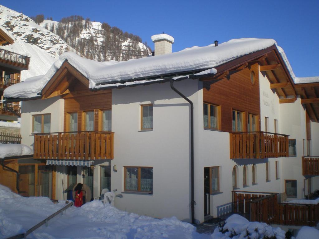 Haus Viola Appartement Samnaun Buitenkant foto