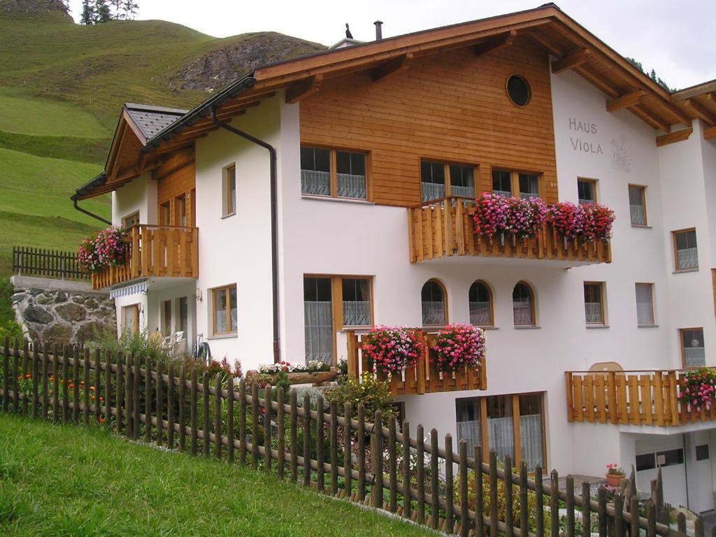 Haus Viola Appartement Samnaun Buitenkant foto