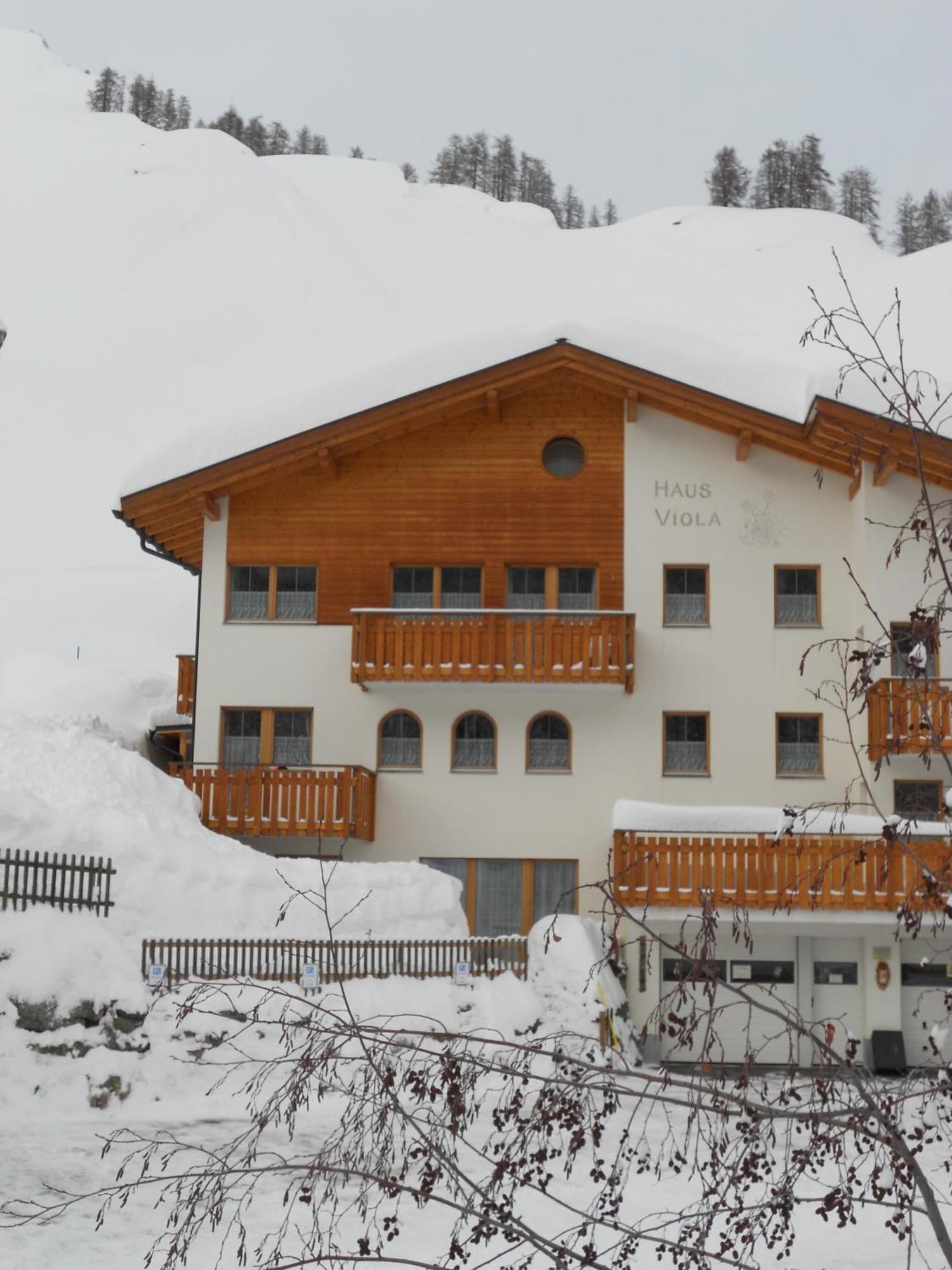 Haus Viola Appartement Samnaun Buitenkant foto